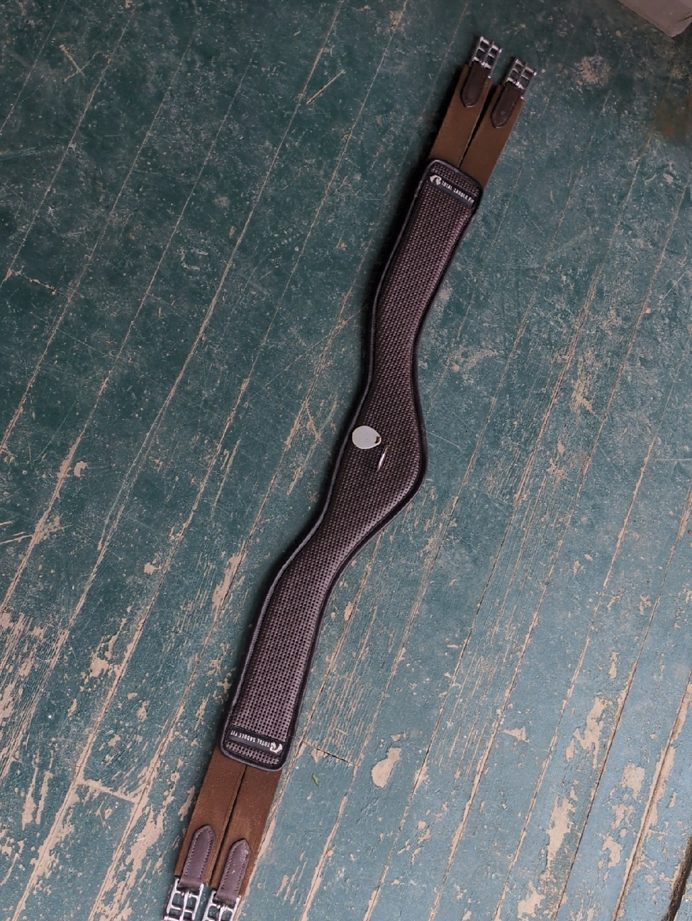 Brown Synthetic 50-in Total Saddle Fit Shoulder Relief Girth